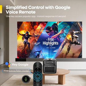 Proyector Magcubic 900ANSI HY450 <span class=keywords><strong>C</strong></span> con Enfoque Automático, 8K 1080P, Ultra Corta Distancia, Allwinner H716, BT5.4, Auto Offset, Cine en Casa, Control por Voz - Product Image 5