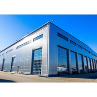 Estructura de Acero Galvanizado de Alta Calidad, Reciclable y Ecológica, Materiales de Acero para Almacenes con Certificación ISO9001