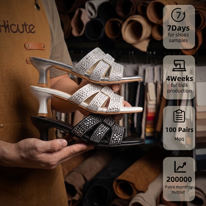 <span class=keywords><strong>Sandali</strong></span> da Donna <span class=keywords><strong>con</strong></span> <span class=keywords><strong>Tacco</strong></span> Grosso e Strass Argentati, Eleganti Scarpe <span class=keywords><strong>con</strong></span> <span class=keywords><strong>Tacco</strong></span> e Punta Quadrata, Tomaia in PU per Primavera Estate Autunno - Product Image 2