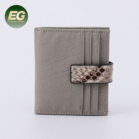 RC100 kulit ular unta asli untuk dompet koin kulit asli dompet desainer dompet mewah wanita dompet tempat kartu kustom kecil