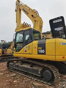 Advanced And Durable Large Hydraulic Komatsu PC160-7 Used Excavator for Various Mining And <b>Construction</b> Applications - Product Image 5