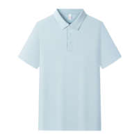 Chemise unisexe à manches courtes en Spandex/Coton respirant pour homme, tissu tricoté, logo brodé à transfert thermique sur le devant