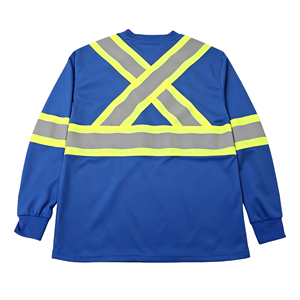 Camiseta de Seguridad de Alta Calidad con Diseño Personalizado OEM/ODM, Protección UV, Secado Rápido, Reflectante, EN ISO 20471 Clase 2, Impermeable y Resistente al Viento - Product Image 2