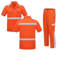 Summer Road Rescue Vêtements résistants à l'usure Vêtements de sécurité respirants pour femmes, à manches courtes et à section mince.