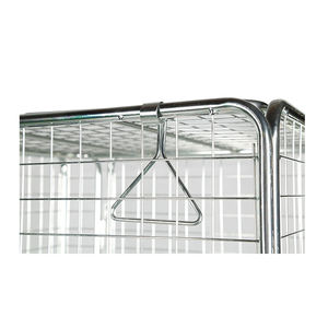 Custom Security <b>Foldable</b> Industrial Hand Trolley Roll Container Cages <b>Carts</b> - Product Image 4