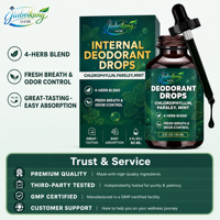 Gouttes liquides de chlorophylle OEM, antioxydant, améliore l'immunité, stimule l'énergie, soutient la digestion, détoxification rapide pour adultes