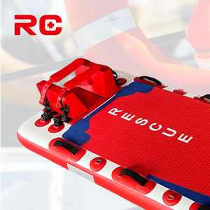 Camilla de Rescate Manual Multimanivela Flotante, Tabla Inflable de PVC de Alta Resistencia con Características Impermeables para un Transporte Estable de Pacientes - Product Image 2