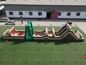 Équipement de <span class=keywords><strong>parcours</strong></span> d'obstacles <span class=keywords><strong>Ninja</strong></span> Warrior commercial, <span class=keywords><strong>parcours</strong></span> d'obstacles gonflable pour enfants et adultes, matériau PVC, installation facile, 2000 kg - Product Image 5