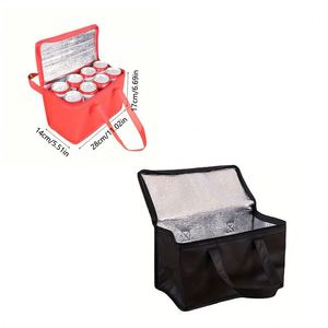 Wsy247 Small Blue Cool Insulated Lunch With Custom Logo Eco Non Woven Ice <b>Cooling</b> <b>Bag</b> for Food - Product Image 3