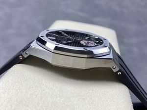 Reloj Deportivo Mecánico de Esqueleto para Hombre, Más Vendido en Toda la Internet, con Esfera de Agujas, Caja de Acero Inoxidable y Correa de Goma - Product Image 4