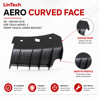 Soporte de Radiador LinTech, Gran Venta, OE 1084169-00-B 1084170-00-B, Izquierdo y Derecho Simétricos, para Tesla Model 3, Piezas de Carrocería