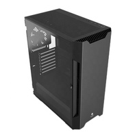 Boîtier JNP pour ordinateur de jeu Nouveau design Ventilateur de bureau Armoire de serveur Système de refroidissement d'eau Châssis d'alimentation PC de jeu en plastique