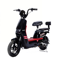 Bicicleta Eléctrica Económica de 14 Pulgadas, 48V 500W 12Ah, Bicicleta de Nieve, 3 Velocidades, Nueva Bicicleta Eléctrica de Carretera 2026, Envío Directo