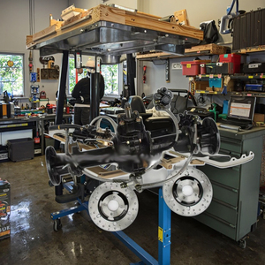 Motocicleta de cuatro <span class=keywords><strong>ruedas</strong></span> modificada casera, <span class=keywords><strong>Kart</strong></span>, ATV, diferencial, suspensión de transmisión del eje trasero, montaje de freno de disco de 55cm, acero nuevo - Product Image 2