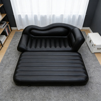 Canapé gonflable 2 en 1 moderne, fauteuils gonflables, canapé-lit pliable pour le camping en plein air, canapés gonflables