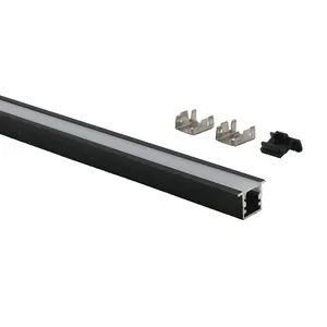 U Shape Channel Cover Linear T-Slot Aluminum Extrusion Profile For LED Strip