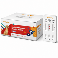 Bandelette de diagnostic rapide 3 en 1 pour le dépistage du virus respiratoire félin (FPV, FCV, FHV Ag) à haute spécificité