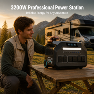 Station d'alimentation portable P2400 2048Wh LiFePO4, générateur solaire MPPT, alimentation <span class=keywords><strong>de</strong></span> secours pour voiture, maison, camping-car, camping, extérieur, OEM ODM Factory - Product Image 2