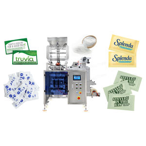 Machine d'emballage automatique multifonctionnelle pour papier alimentaire, feuille d'aluminium, thé, riz, sucre, sachet de poudre avec peseur - Product Image 1