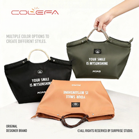 Sac isotherme de pique-nique portable en nylon Colefa, grand format, taille familiale, luxe, pour les employés de bureau, les étudiants, les adultes, sac à déjeuner