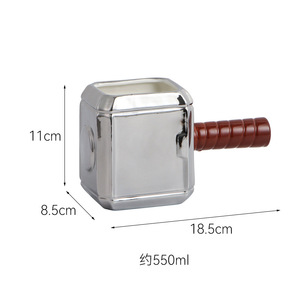 Taza <span class=keywords><strong>de</strong></span> resina personalizada con martillo vikingo <span class=keywords><strong>de</strong></span> <span class=keywords><strong>Thor</strong></span>, cerveza creativa, Oktoberfest, tazas con asa - Product Image 6