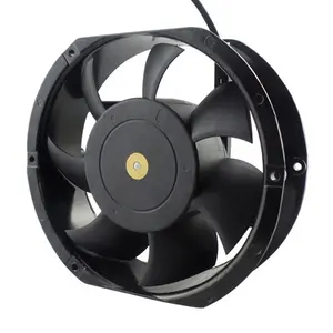 172x150x51mm 12V/24V/48V 7 Blades 4Wires FG PWM DC Brushless Cooling Fan 17251