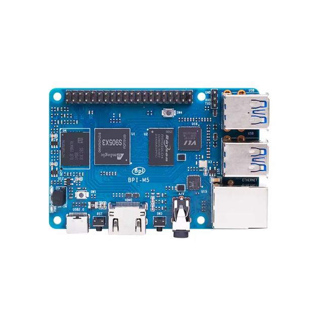 Banana PI M5 New Generation Single Board Computer Amlogic S905X3 Quad Core Cortex-A55 with 4GB RAM 16G EMMC OEM China Guangdong