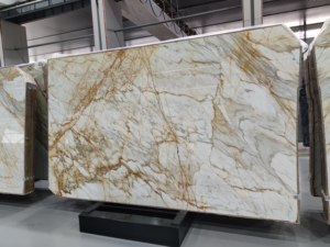 Décoration de luxe, nouvelle dalle de marbre Calacatta Gold de haute qualité pour plan de travail - Product Image 2