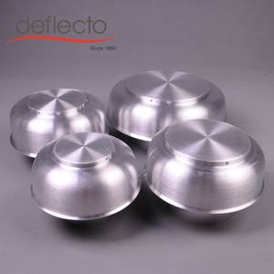 Cubierta de <span class=keywords><strong>chimenea</strong></span> redonda Cubierta de ventilación de techo de capó de escape redondo superior de metal de aluminio - Product Image 1