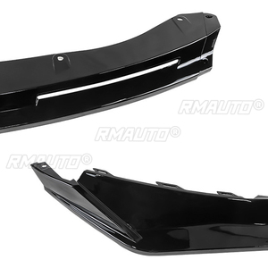 Gloss Black Front Bumper Lip Spoiler Diffuser <b>Splitters</b> Body Kit Aprons Cover Guard Trim for BMW M3 G80 M4 G82 2021 2022 2023+ - Product Image 6