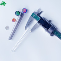 Tube en plastique conique transparent CR de 109 mm pour le stockage sécurisé et fiable, vente en gros