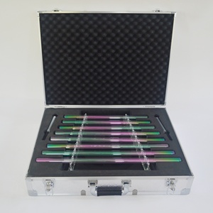 Hf Titan Loại Bảy Màu Pha Lê Hát Harp Với Đứng Chakra Ghi Chú 432Hz Pha Lê Harp Nhạc Cụ Thạch Anh Harp - Product Image 6