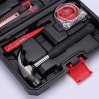 Kit d'outils manuels portables 15 pièces, ensemble d'outils pour la maison pour les réparations de bricolage de base à domicile