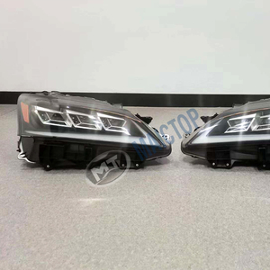 Accessoires de voiture Maictop Conversion Grille de pare-chocs avant Phare pour GS350 GS250 2012 2013 Upgrade to 2016 GSF Style - Product Image 5