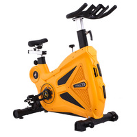 Bicicleta de Spinning Vertical Comercial - Bicicleta de Ejercicio Cardiovascular Silenciosa con Resistencia Magnética para Gimnasio en Casa, Monitoreo de Frecuencia Cardíaca, Capacidad de 150 kg
