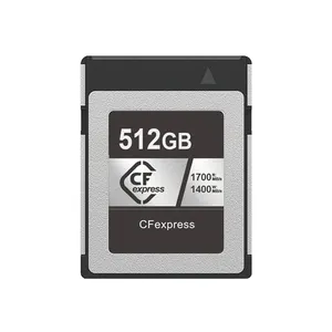 JX Professional Large Storage High Speed 128GB 256GB 512GB 1TB 2TB CFexpress TYPE B Compact Flash CF Memory Card for Cameras