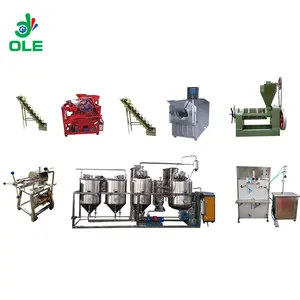 Factory Groundnut Oil Production Machine Price Groundnut Oil Extraction Machine Cooking Peanut Oil Processing Machine