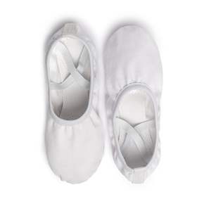 Suministro de fábrica, zapatos de ballet de lona, zapatillas de baile de suela dividida para mujeres, hombres y niños para uso deportivo - Product Image 2