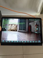 Robot con Cámara de Inspección de Alcantarillado con Carrete de Cable y Control por Tableta para Tuberías de Drenaje Subterráneo