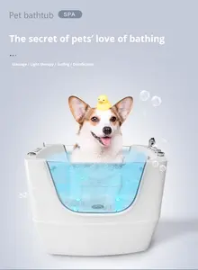 الأكثر مبيعًا في الصين حوض استحمام للكلاب قائم بذاته سبا بدرجة حرارة ثابتة للتدفئة حوض غسيل كبير صغير للقطط/الكلاب - Product Image 2
