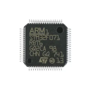 Microcontrolador HXC STM32F071RBT6 QFP-64 de 32 bits, Circuito Integrado Nuevo y Original - Product Image 1