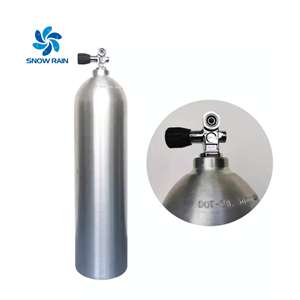 Üretici özelleştirilmiş 12L dalış tüplü hava tankı gaz alüminyum silindirler şişe toptan tüplü ekipmanları - Product Image 1