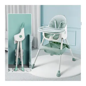 Table à manger et chaise pour bébé Chaise pliable Table à manger portable Siège enfant multifonctionnel pour enfants