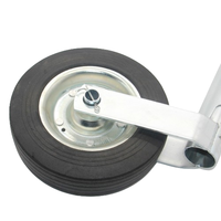 1000lbs 8 pouces côté vent Jack Heavy Duty bateau remorque pièces remorque Standard Jockey Wheel