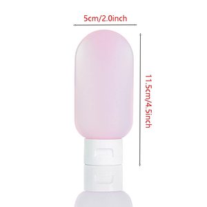 Pulvérisateur à pompe carré en plastique HDPE vide de 250 ml (8 oz) jaune rose, imprimé en sérigraphie, pour shampoing, gel douche, lotion corporelle, huile, crème solaire - Product Image 2
