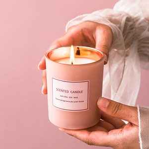 Velas Aromáticas de Cera de Soja en Frascos de Vidrio Hechos a Mano, Personalizadas al por Mayor, Decoración de Fragancia para el Hogar de Diseño de Lujo, Velas de Aromaterapia - Product Image 4