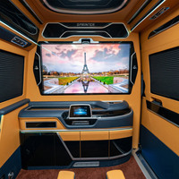 Kit complet de conversion intérieure de luxe VIP Dingkong Sprinter, siège de capitaine, plafond étoilé, éclairage ambiant LED |   Personnalisation OEM