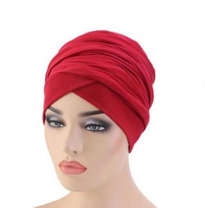 Bohemian Polyester Long Outdoor Head <b>Wrap</b> Scarf Turban for Women - Product Image 5