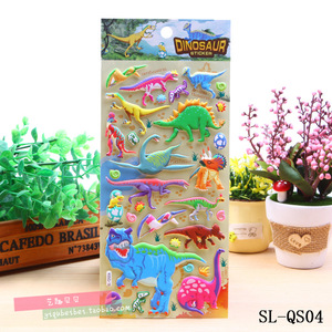 2026 School Boys DIY Gifts Cartoon Cute <b>Foam</b> 3d Puffy Stickers Dinosaur for Kids - Product Image 5