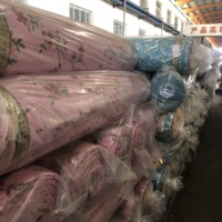 Tissu 100% polyester très vendu pour ensembles de literie, 60gsm - 135gsm, tissu microfibre imprimé à pigments dispersés pour textile de maison